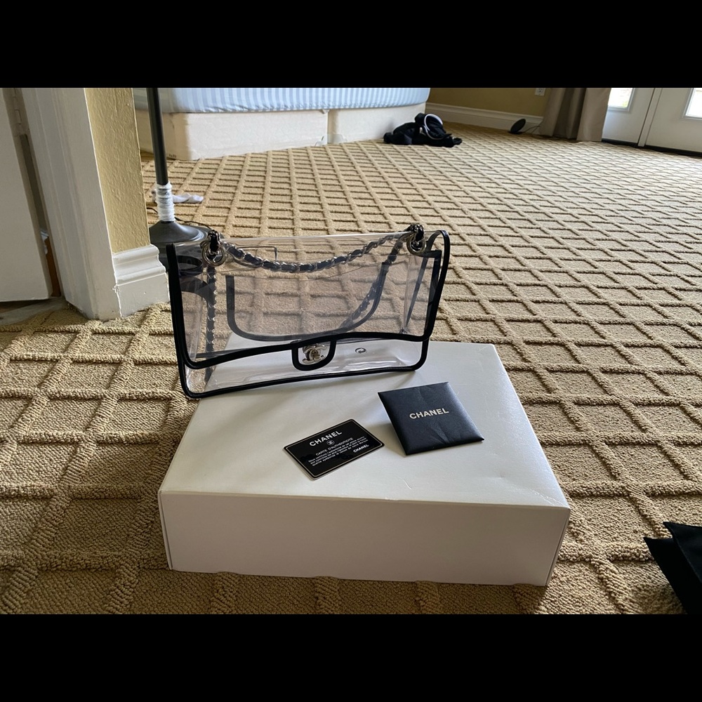 Authentic clear Chanel